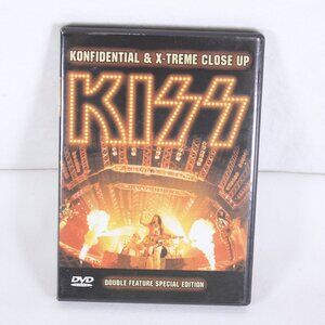KISS Konfidential & X-treme Close Up double feature special edition music dvd
